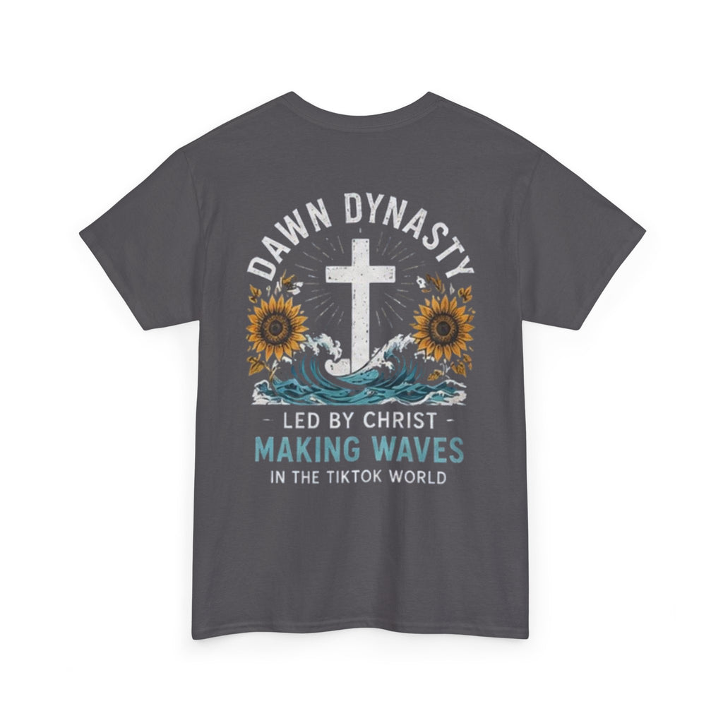 Dawn Dynasty Making Waves Faith Graphic Tee | Christian Creator Shirt
