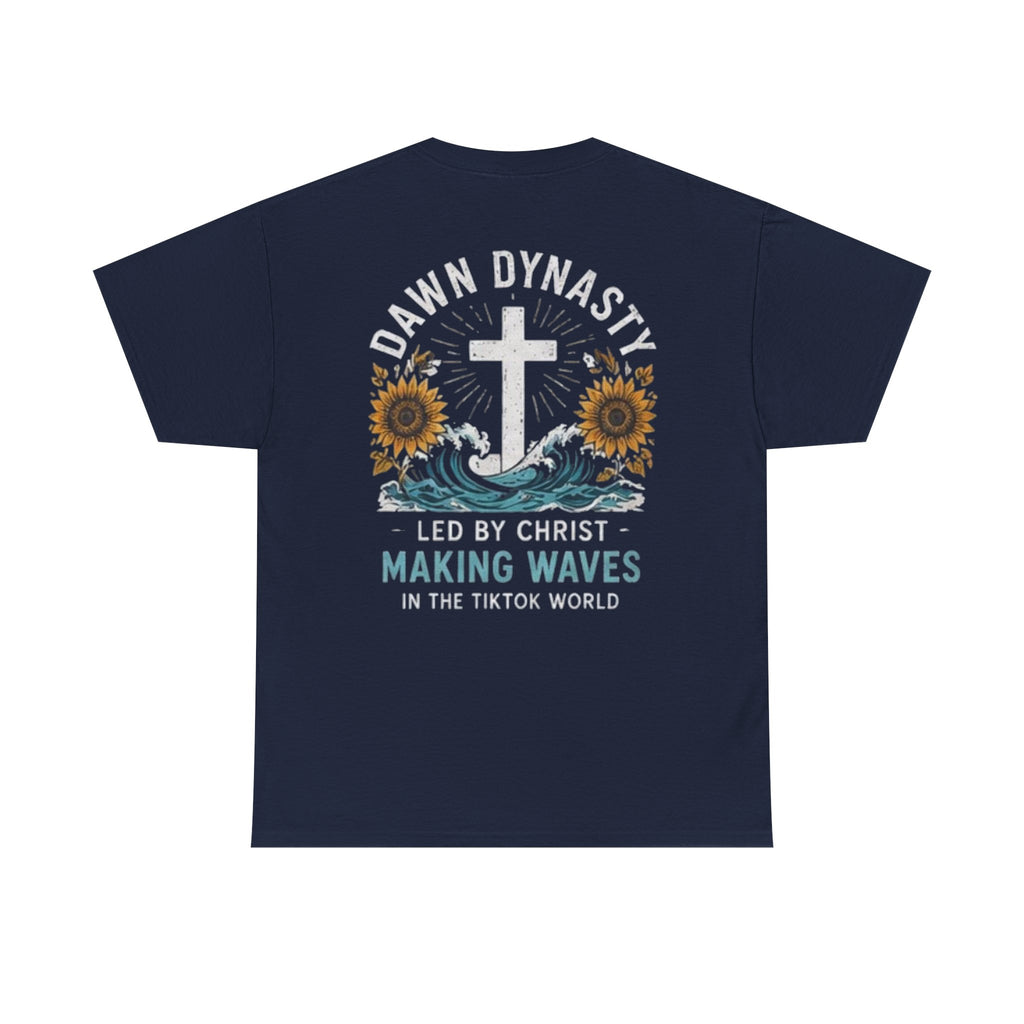 Dawn Dynasty Making Waves Faith Graphic Tee | Christian Creator Shirt