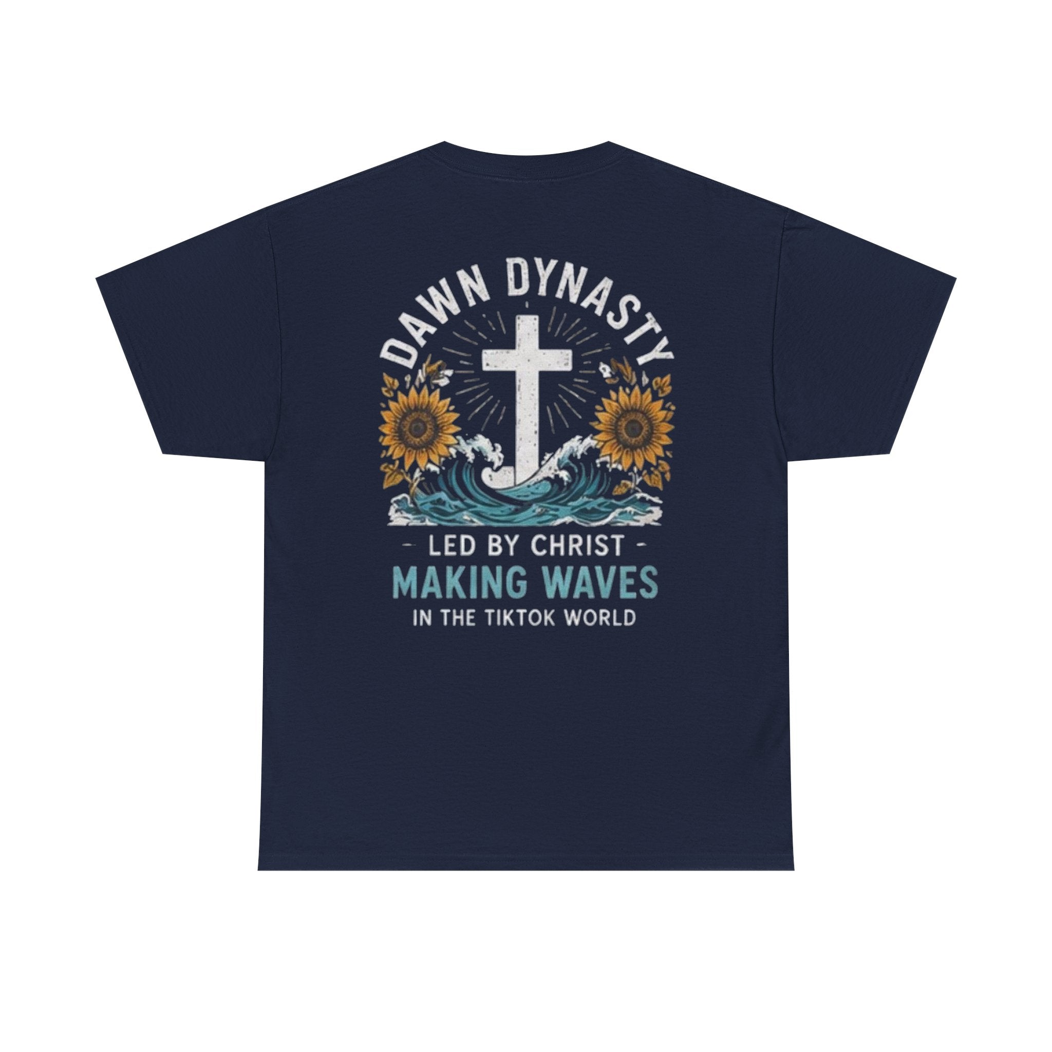 Dawn Dynasty Making Waves Faith Graphic Tee | Christian Creator Shirt