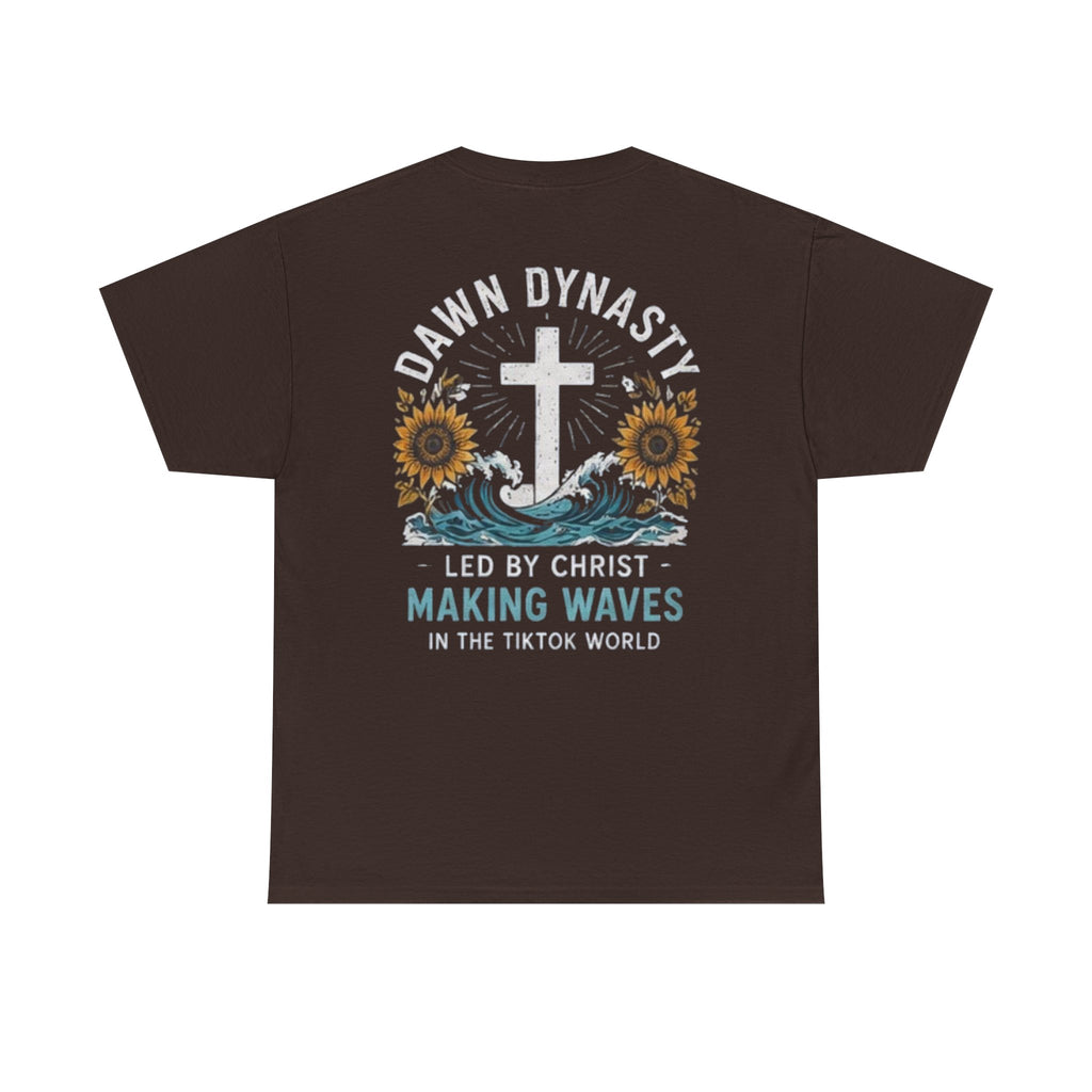 Dawn Dynasty Making Waves Faith Graphic Tee | Christian Creator Shirt