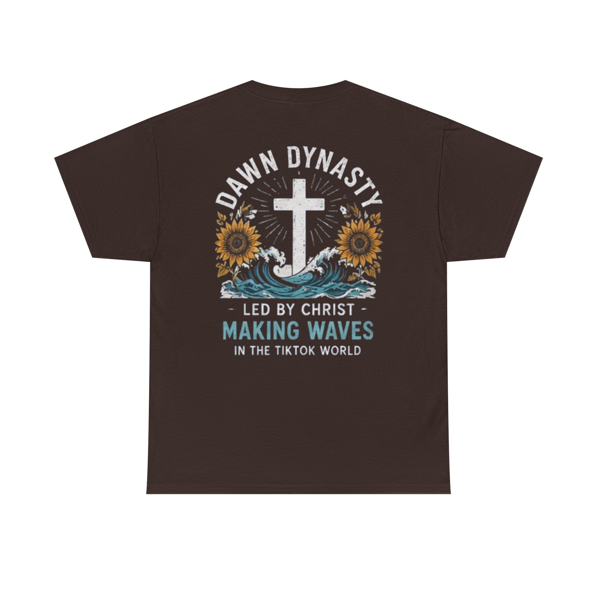 Dawn Dynasty Making Waves Faith Graphic Tee | Christian Creator Shirt