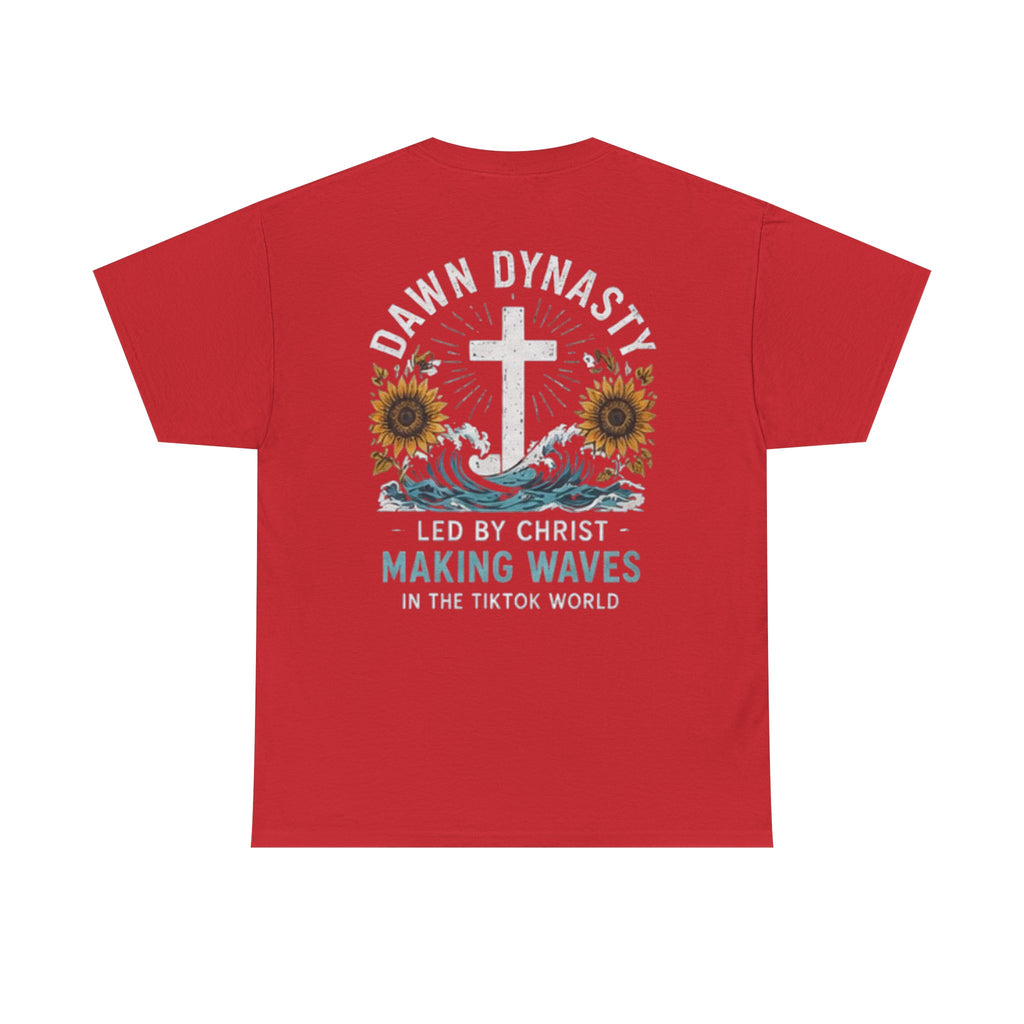 Dawn Dynasty Making Waves Faith Graphic Tee | Christian Creator Shirt