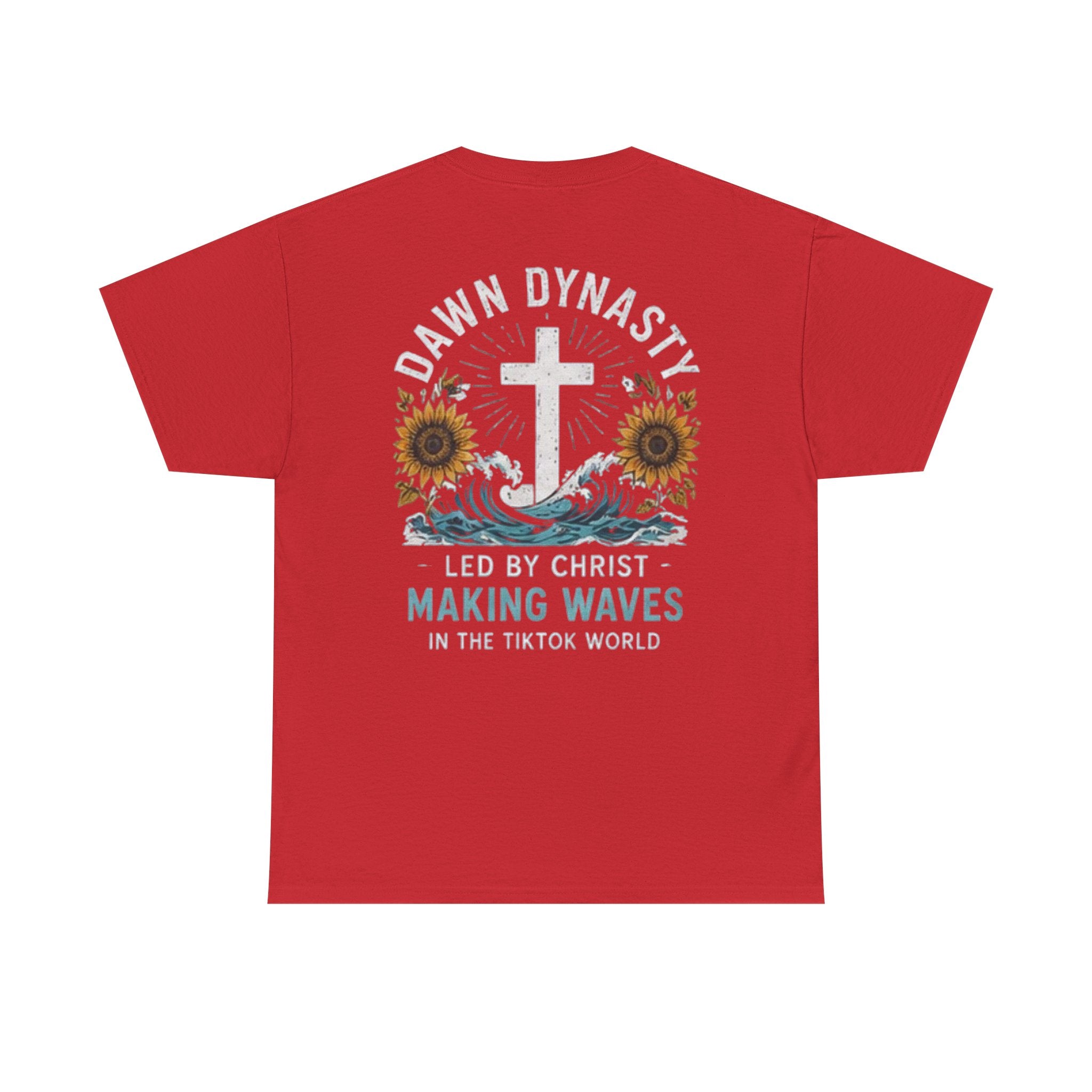Dawn Dynasty Making Waves Faith Graphic Tee | Christian Creator Shirt