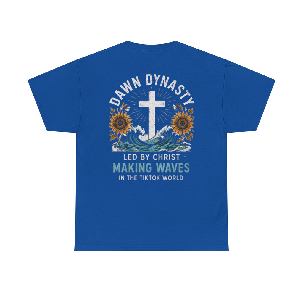 Dawn Dynasty Making Waves Faith Graphic Tee | Christian Creator Shirt