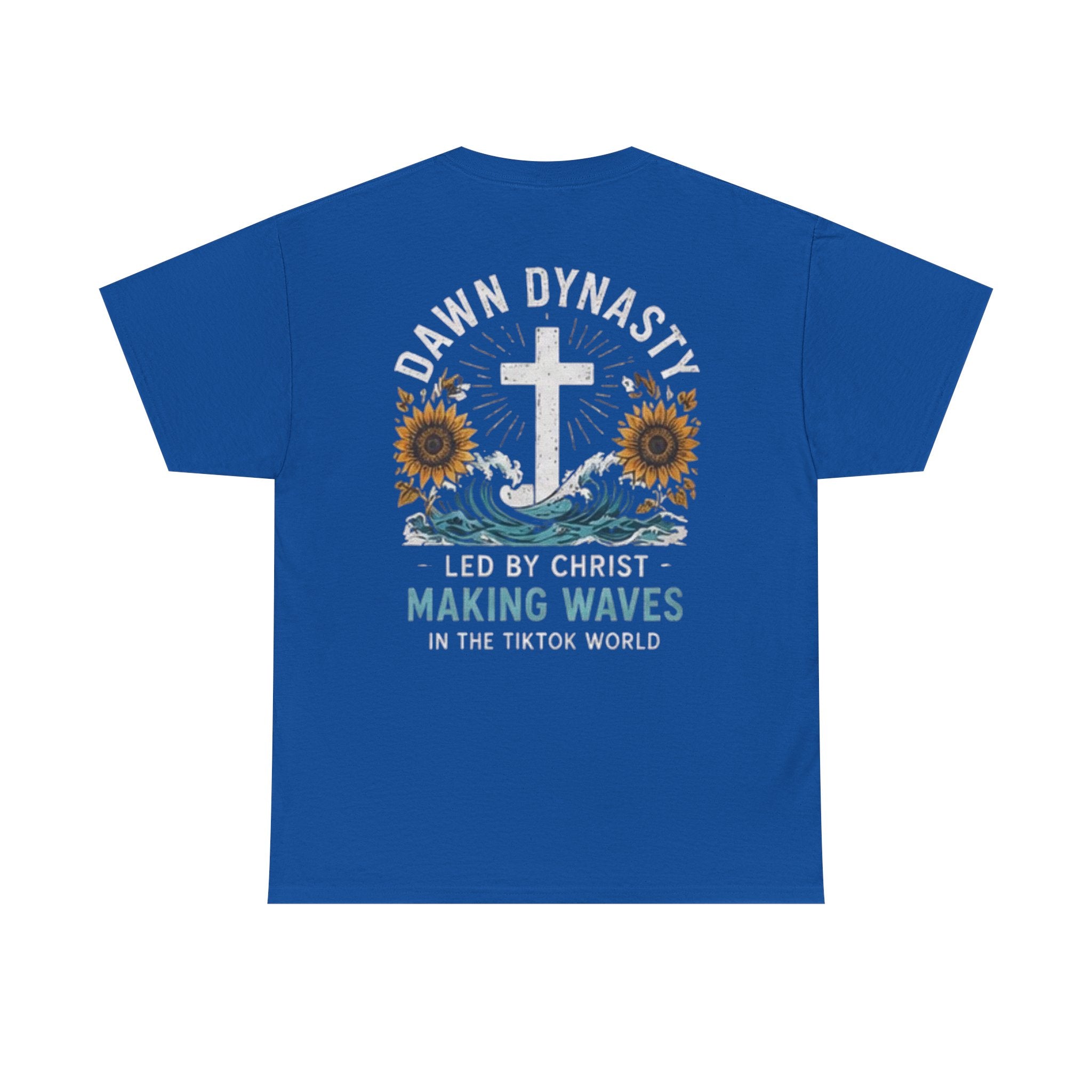 Dawn Dynasty Making Waves Faith Graphic Tee | Christian Creator Shirt