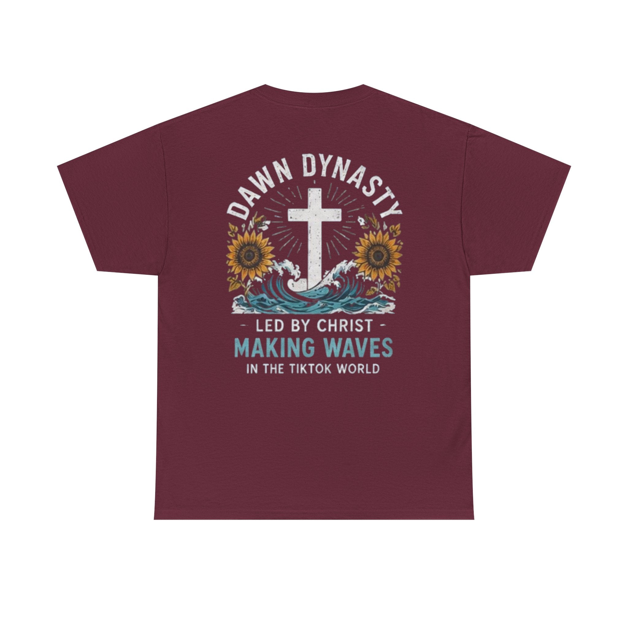 Dawn Dynasty Making Waves Faith Graphic Tee | Christian Creator Shirt