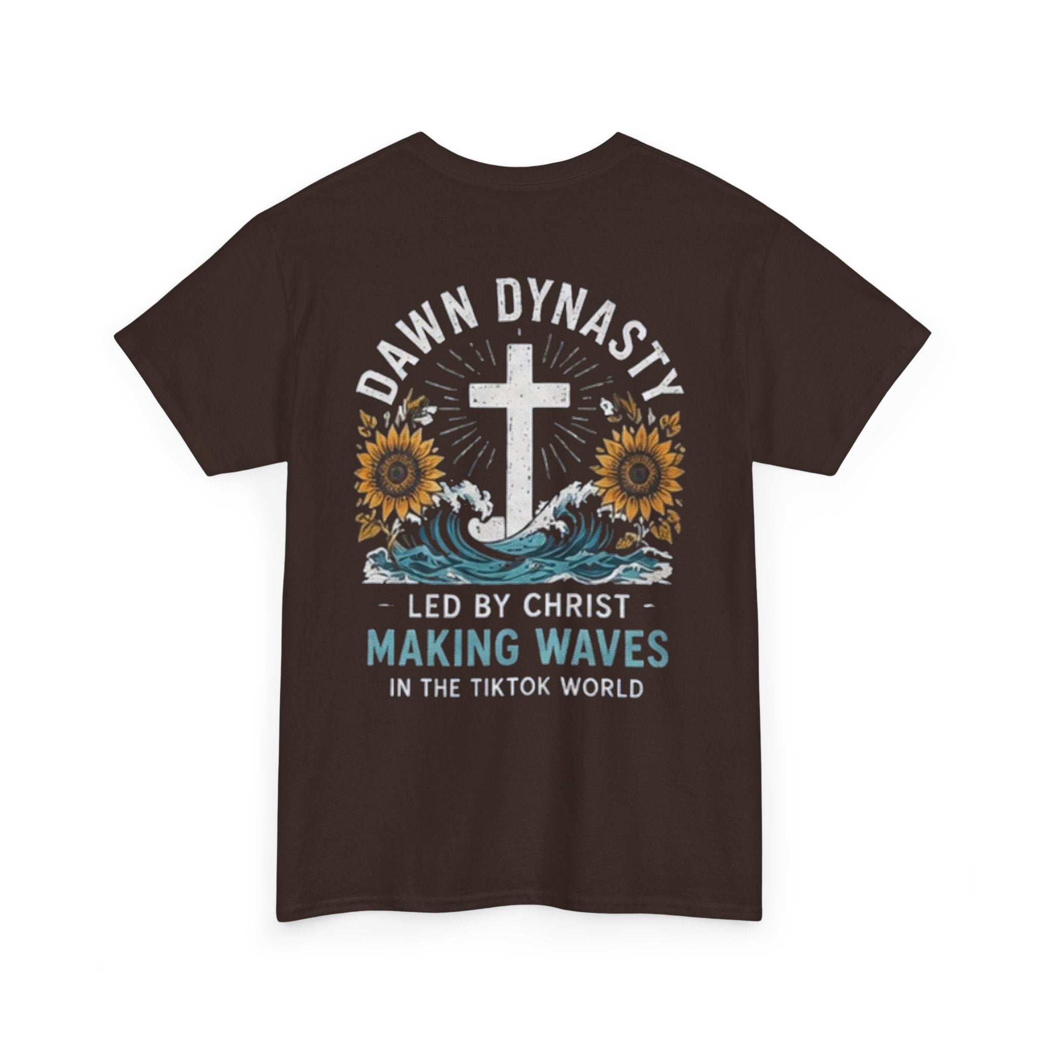 Dawn Dynasty Making Waves Faith Graphic Tee | Christian Creator Shirt
