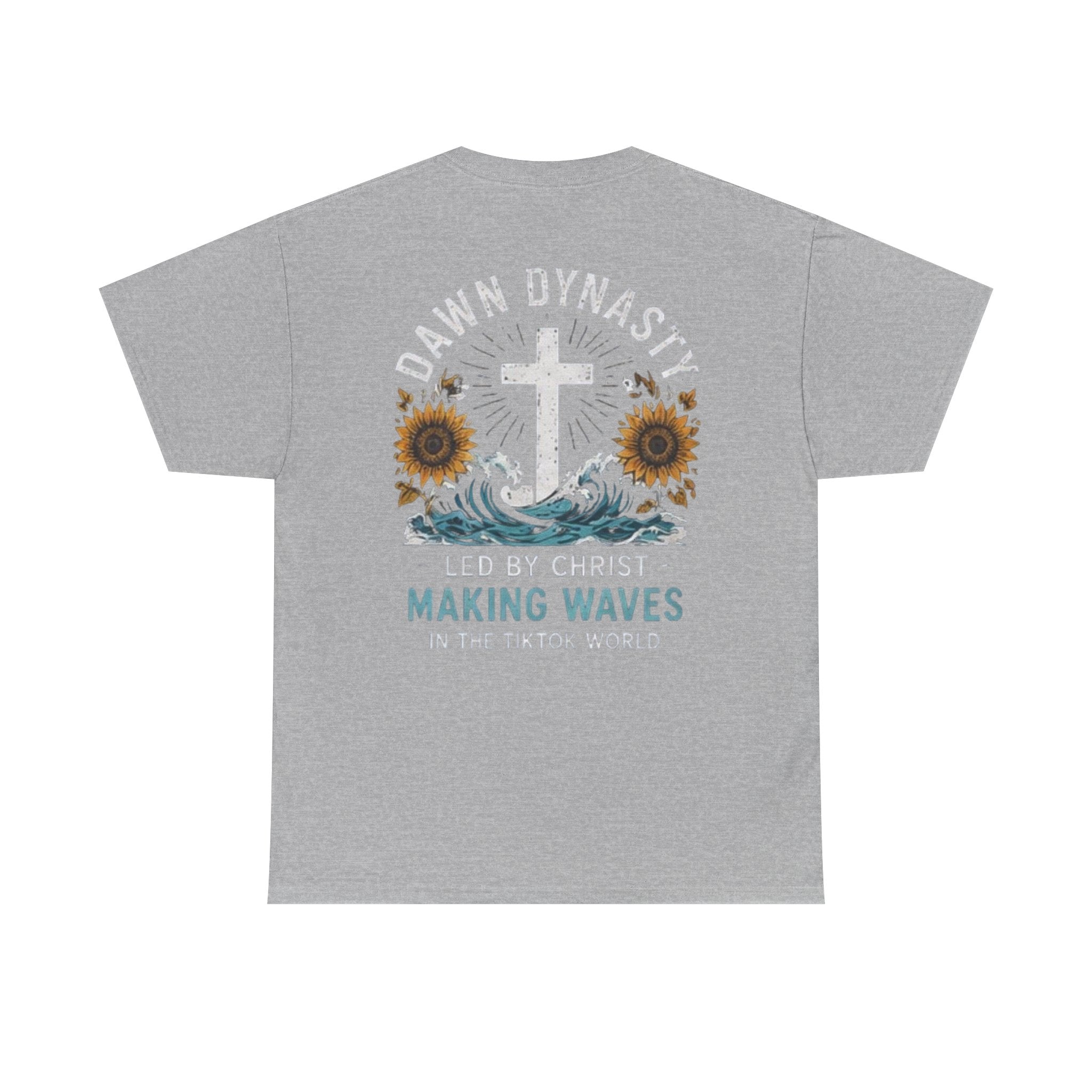 Dawn Dynasty Making Waves Faith Graphic Tee | Christian Creator Shirt