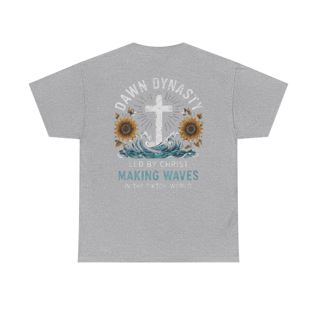 Dawn Dynasty Making Waves Faith Graphic Tee | Christian Creator Shirt