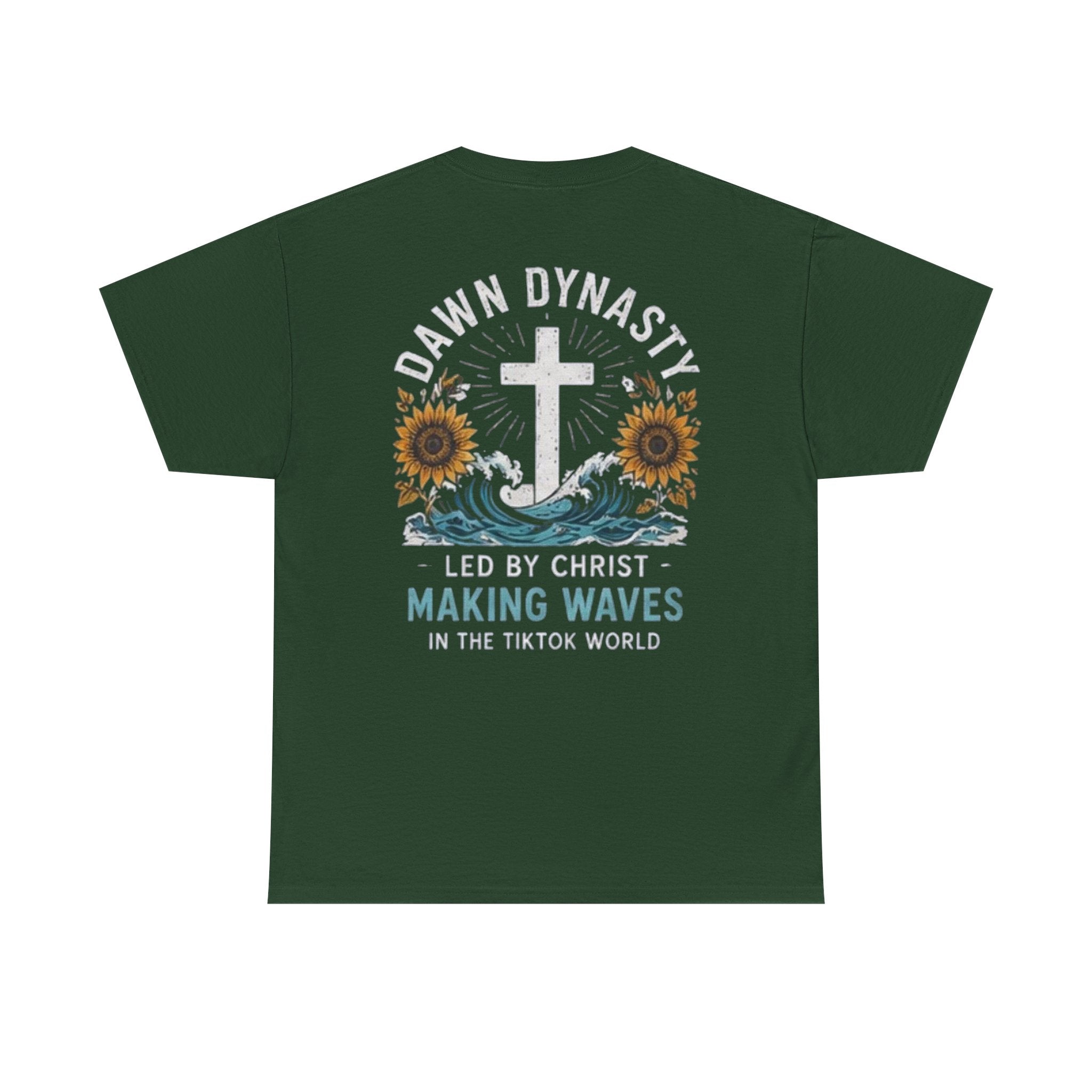 Dawn Dynasty Making Waves Faith Graphic Tee | Christian Creator Shirt