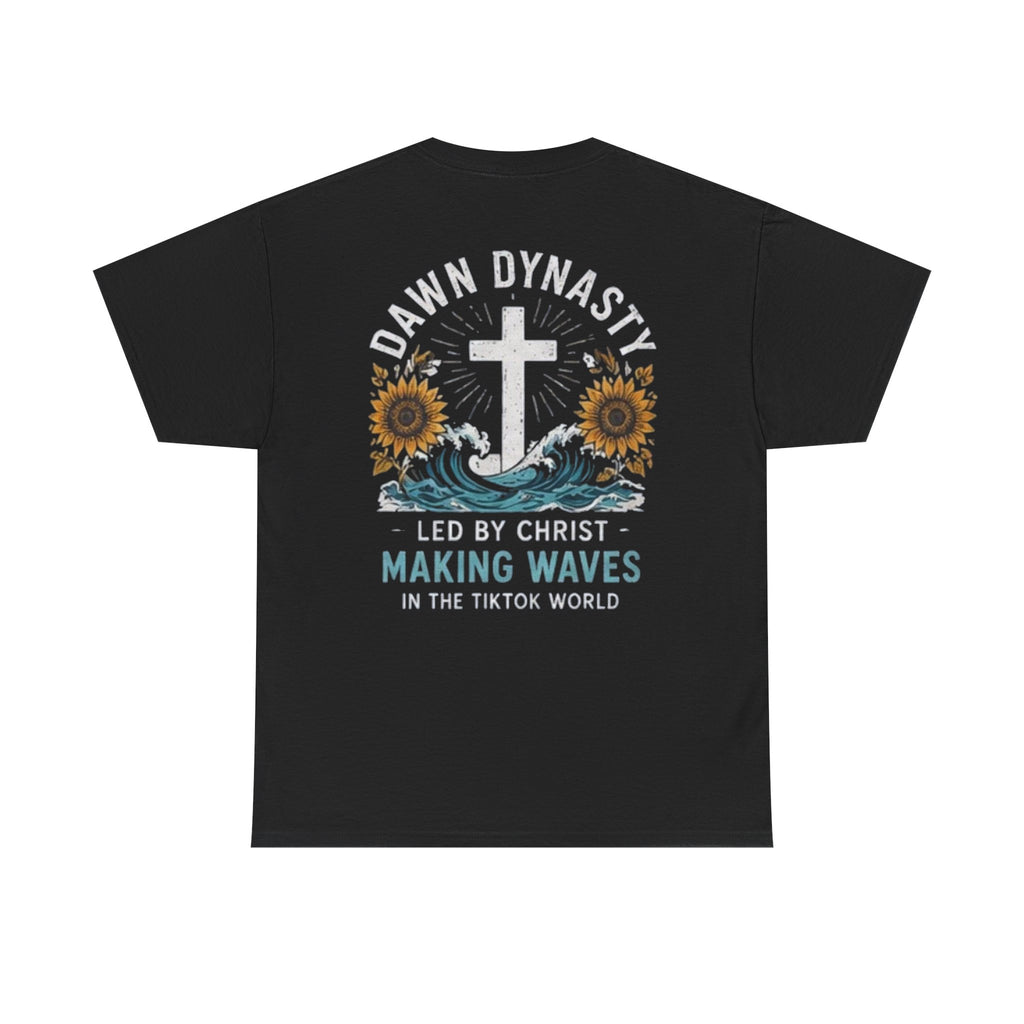 Dawn Dynasty Making Waves Faith Graphic Tee | Christian Creator Shirt