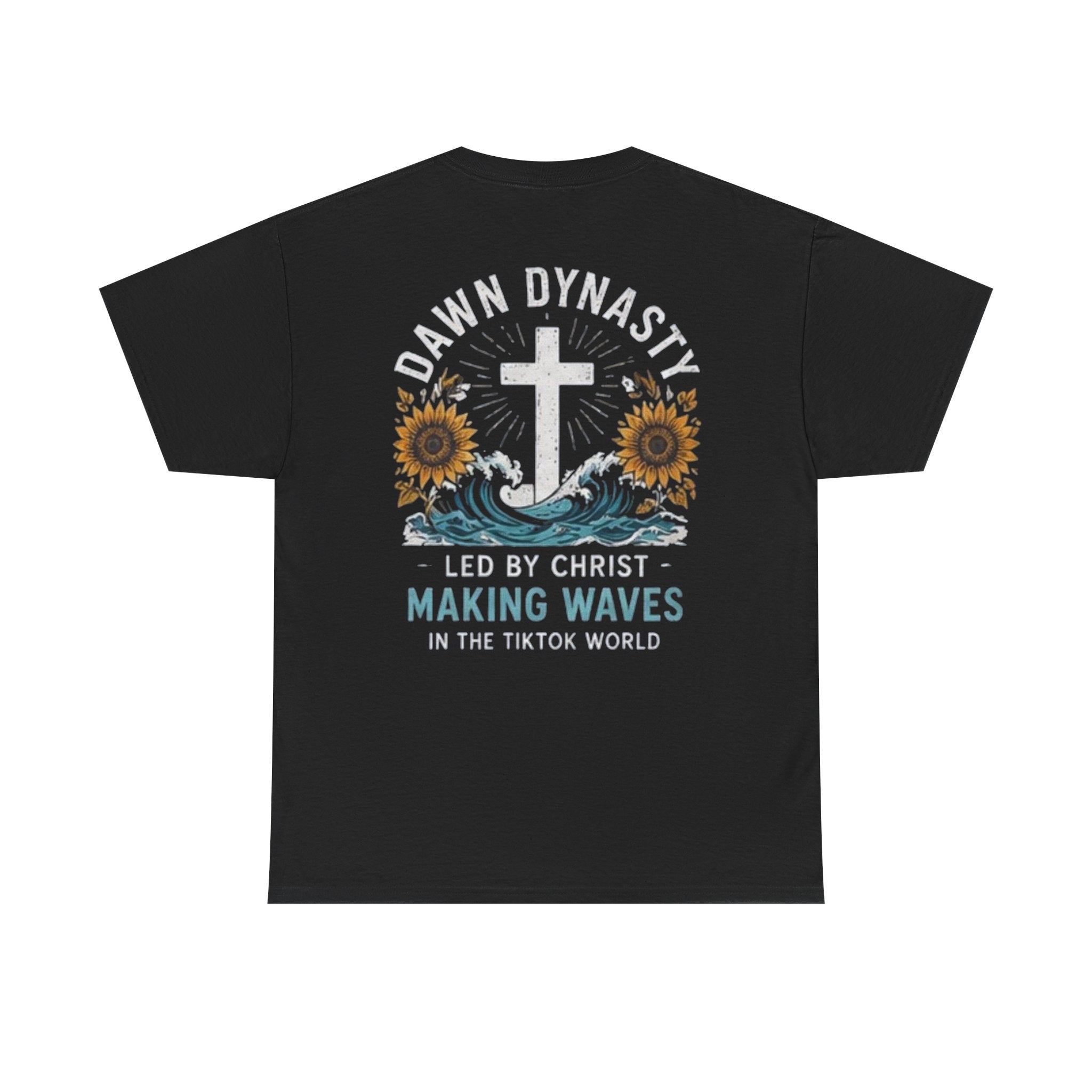 Dawn Dynasty Making Waves Faith Graphic Tee | Christian Creator Shirt