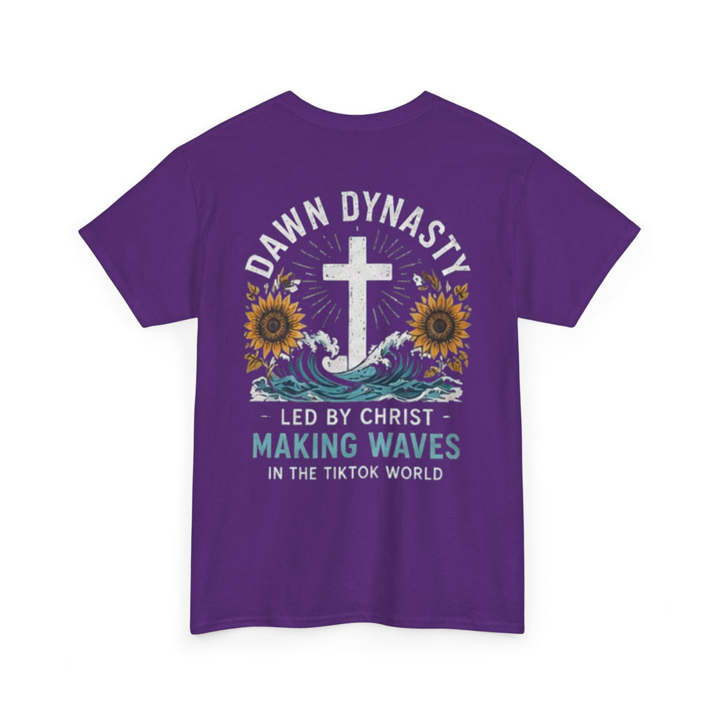 Dawn Dynasty Making Waves Faith Graphic Tee | Christian Creator Shirt