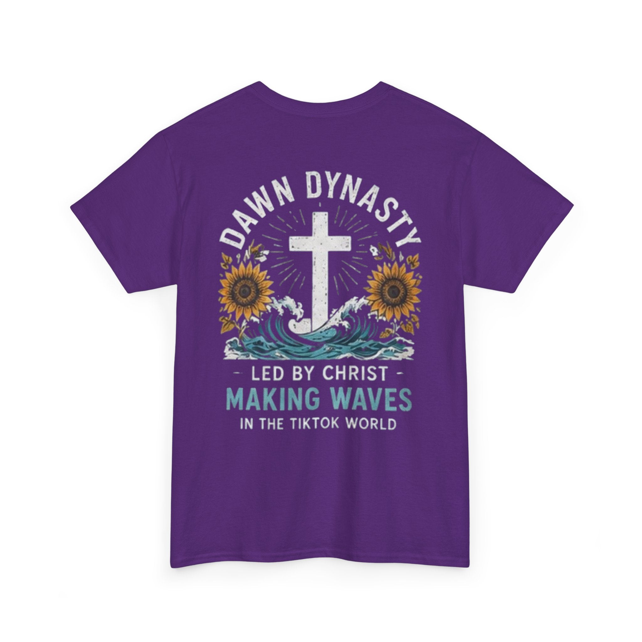 Dawn Dynasty Making Waves Faith Graphic Tee | Christian Creator Shirt