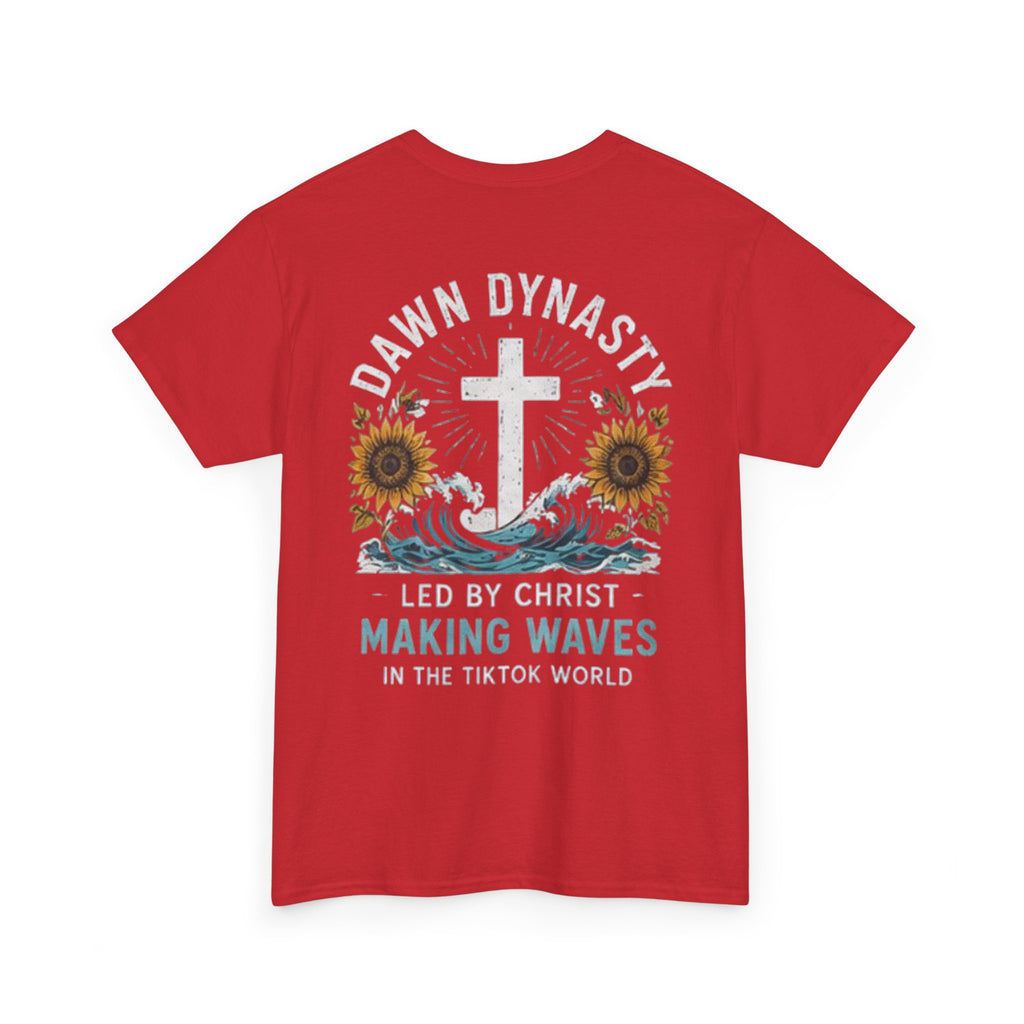 Dawn Dynasty Making Waves Faith Graphic Tee | Christian Creator Shirt