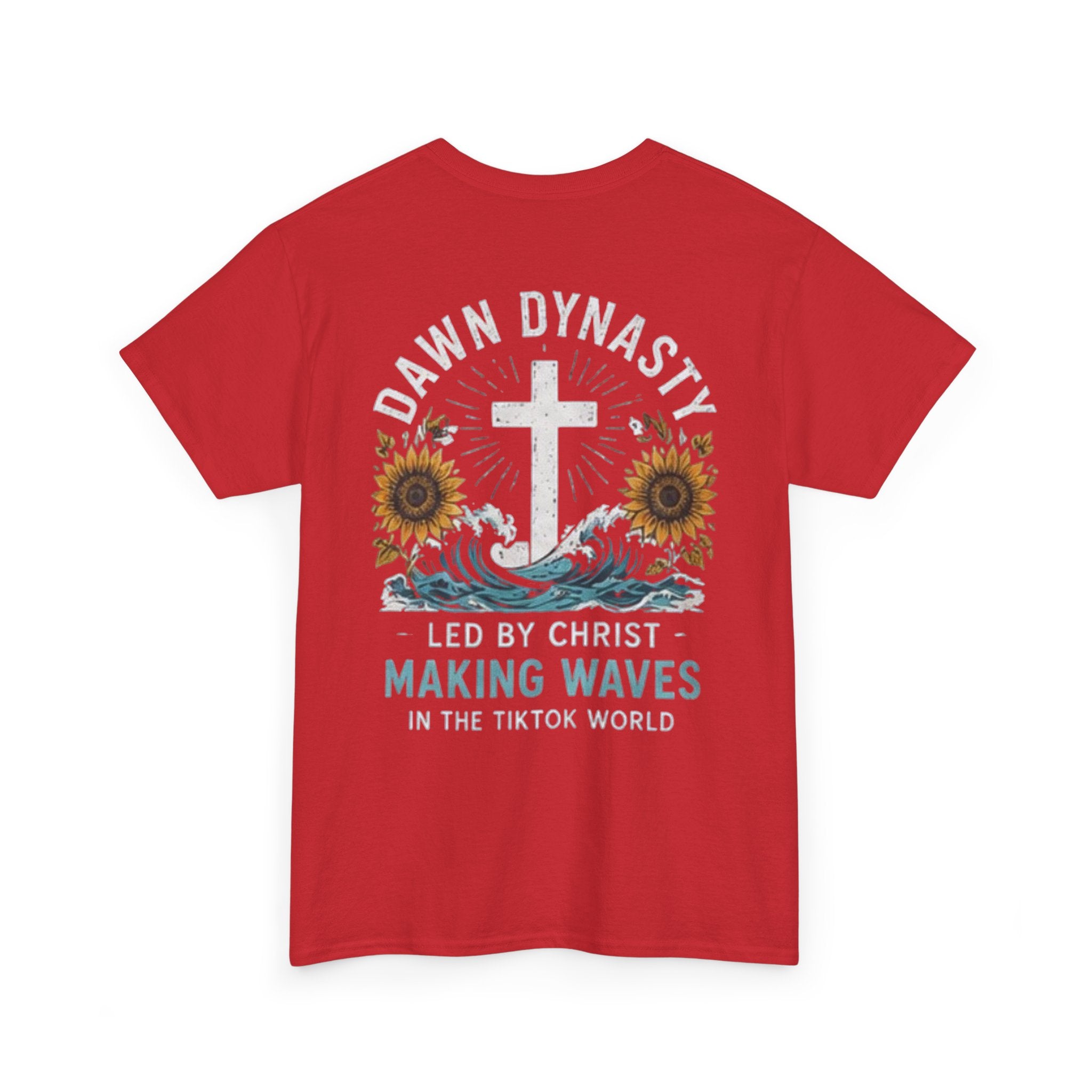 Dawn Dynasty Making Waves Faith Graphic Tee | Christian Creator Shirt