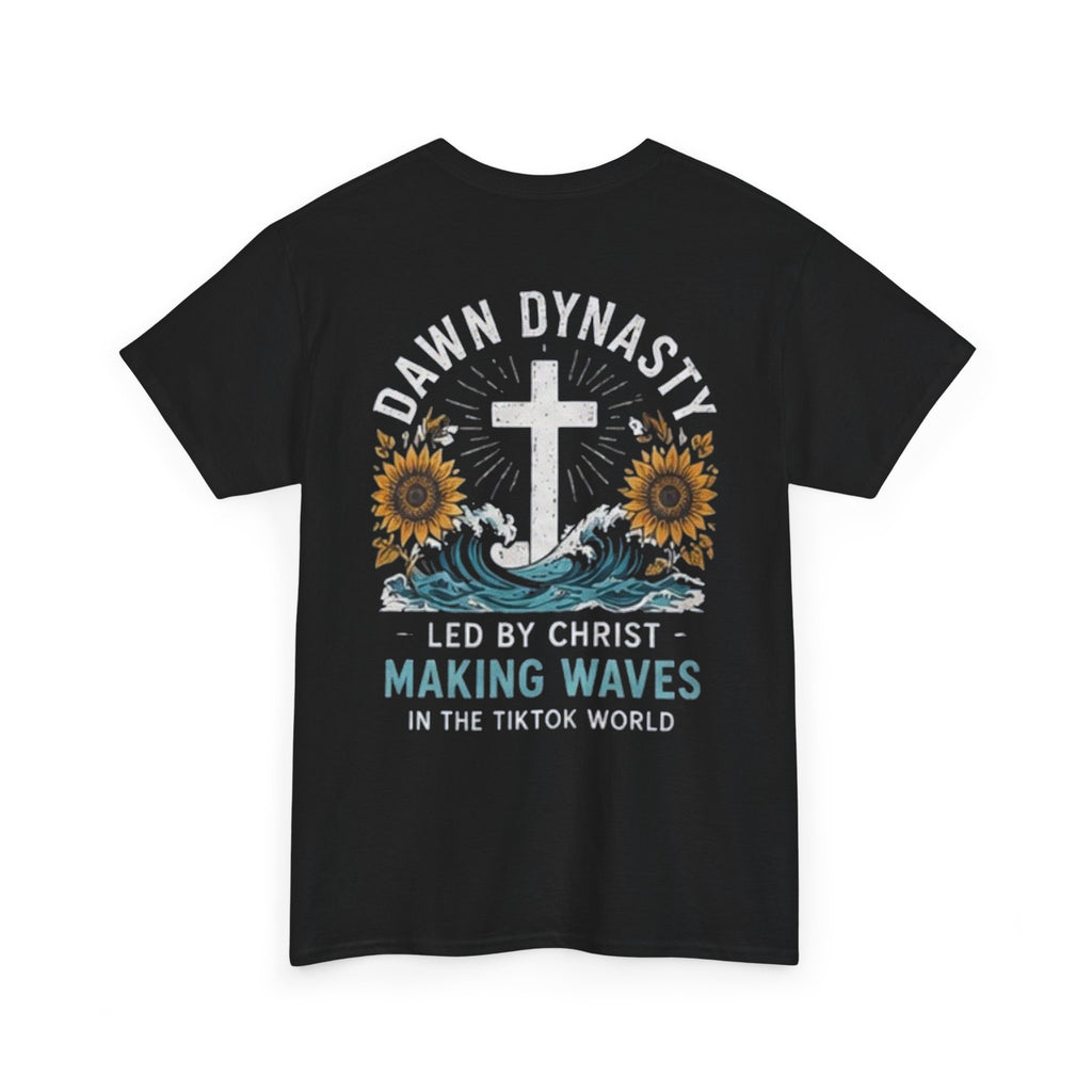 Dawn Dynasty Making Waves Faith Graphic Tee | Christian Creator Shirt