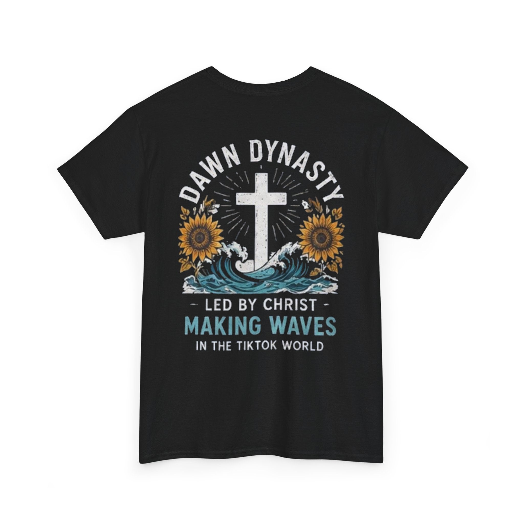 Dawn Dynasty Making Waves Faith Graphic Tee | Christian Creator Shirt