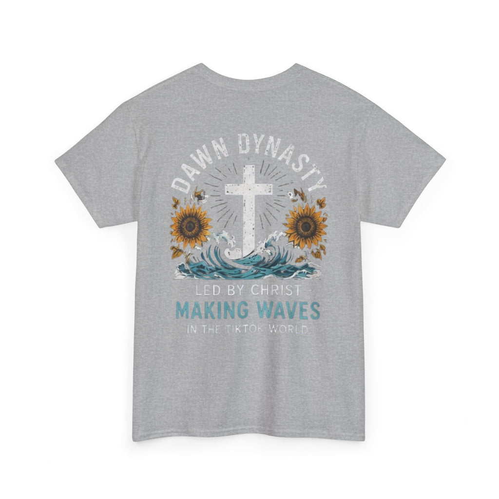 Dawn Dynasty Making Waves Faith Graphic Tee | Christian Creator Shirt