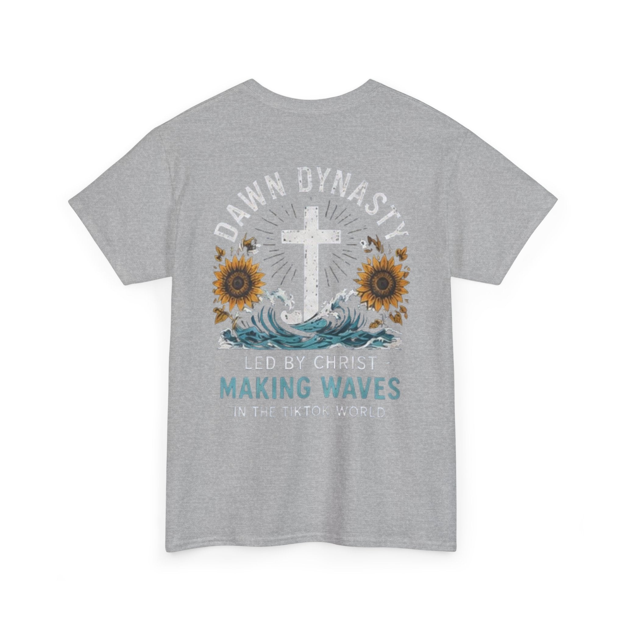 Dawn Dynasty Making Waves Faith Graphic Tee | Christian Creator Shirt