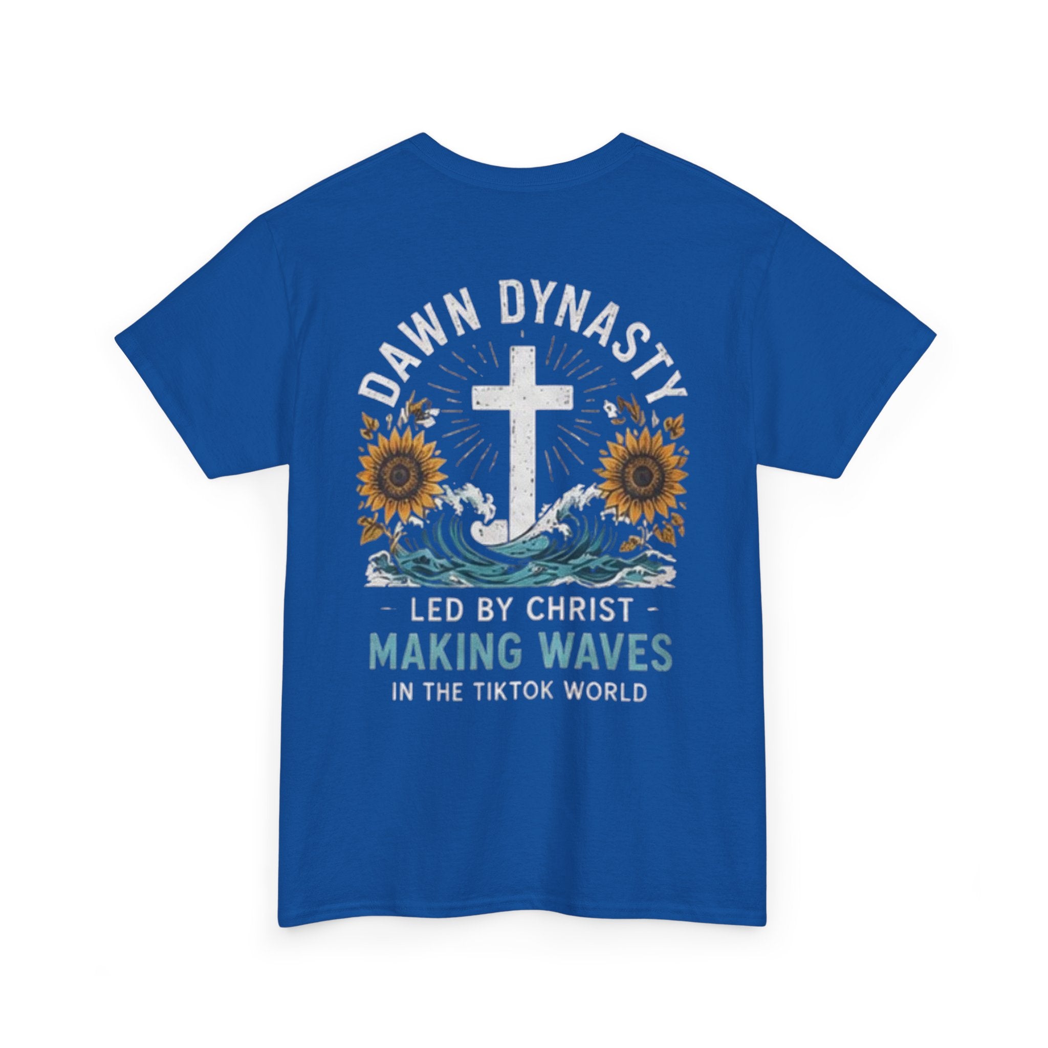 Dawn Dynasty Making Waves Faith Graphic Tee | Christian Creator Shirt