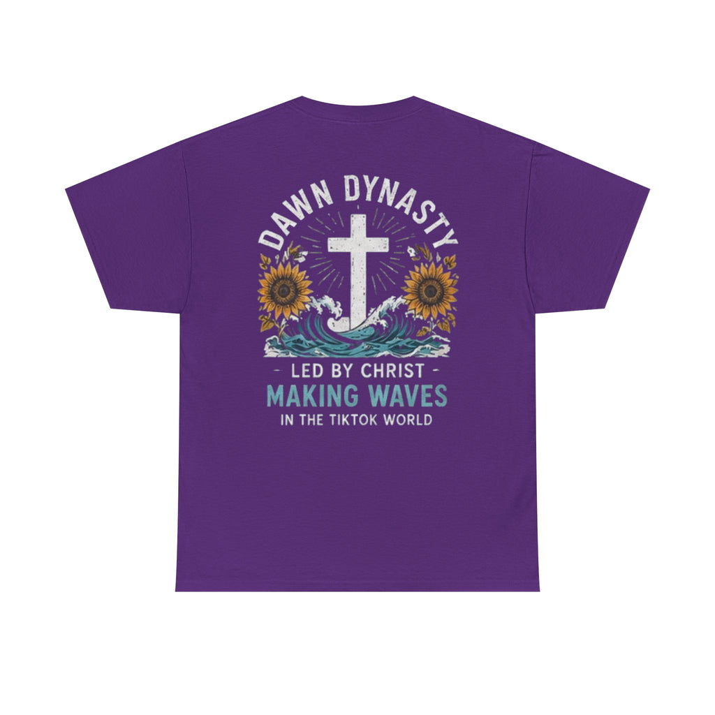 Dawn Dynasty Making Waves Faith Graphic Tee | Christian Creator Shirt