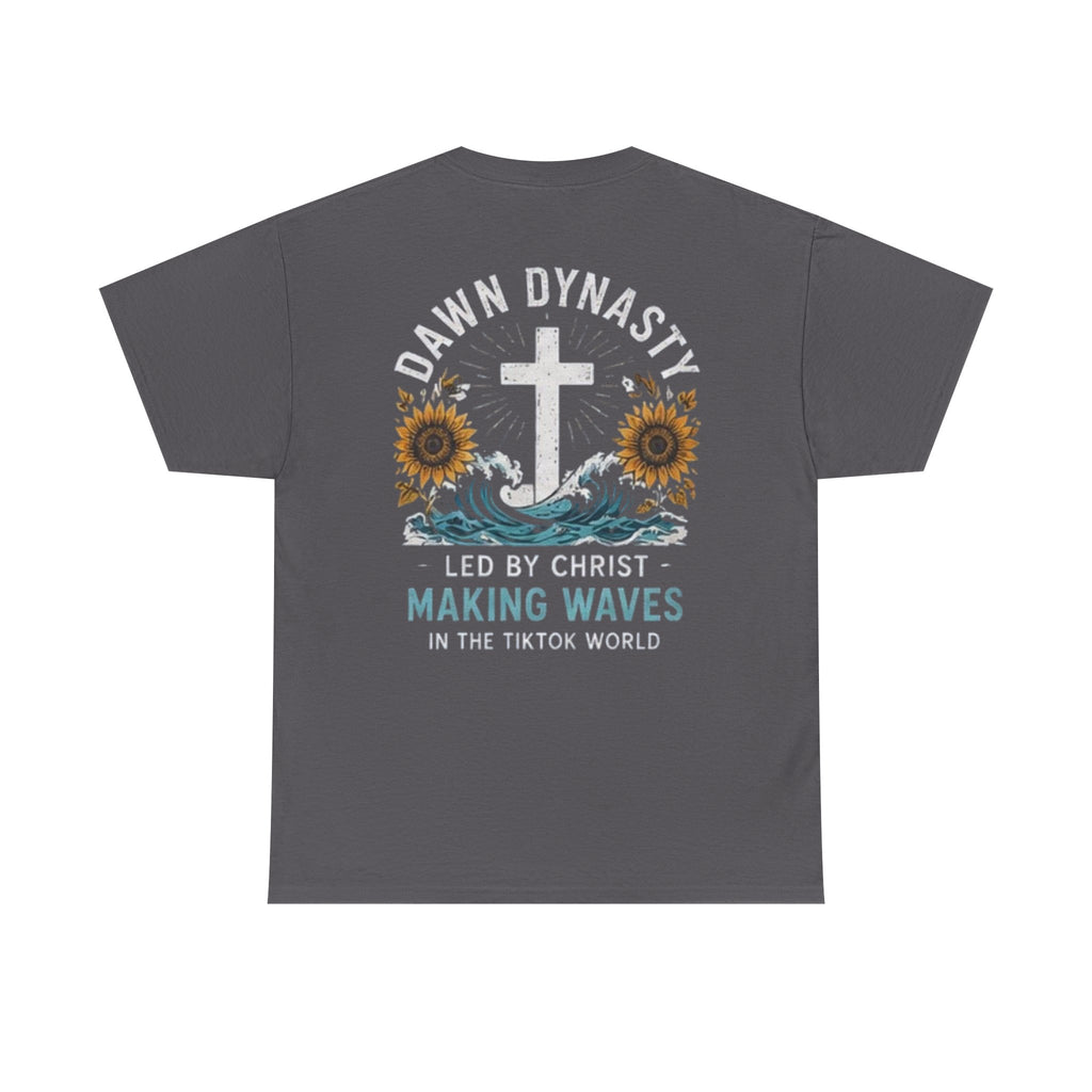 Dawn Dynasty Making Waves Faith Graphic Tee | Christian Creator Shirt