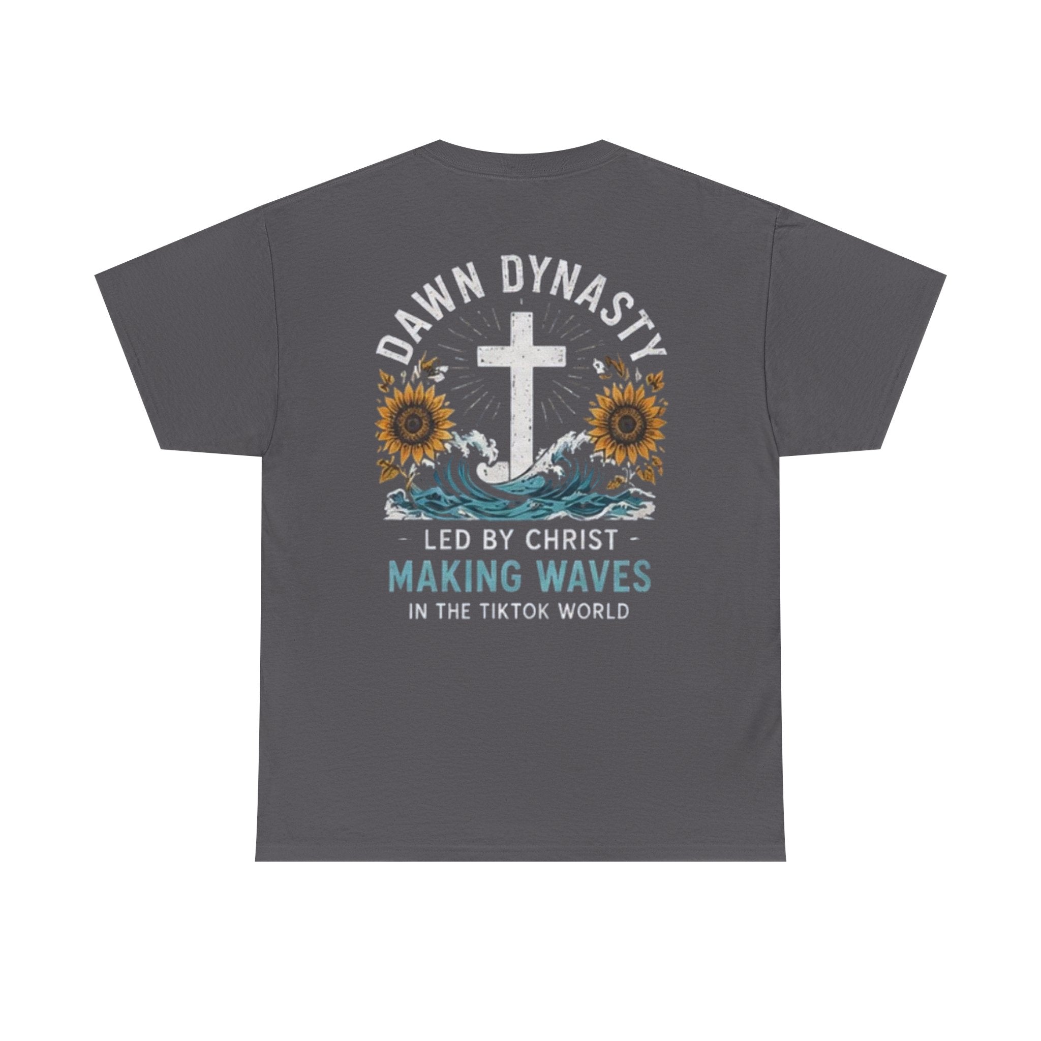 Dawn Dynasty Making Waves Faith Graphic Tee | Christian Creator Shirt