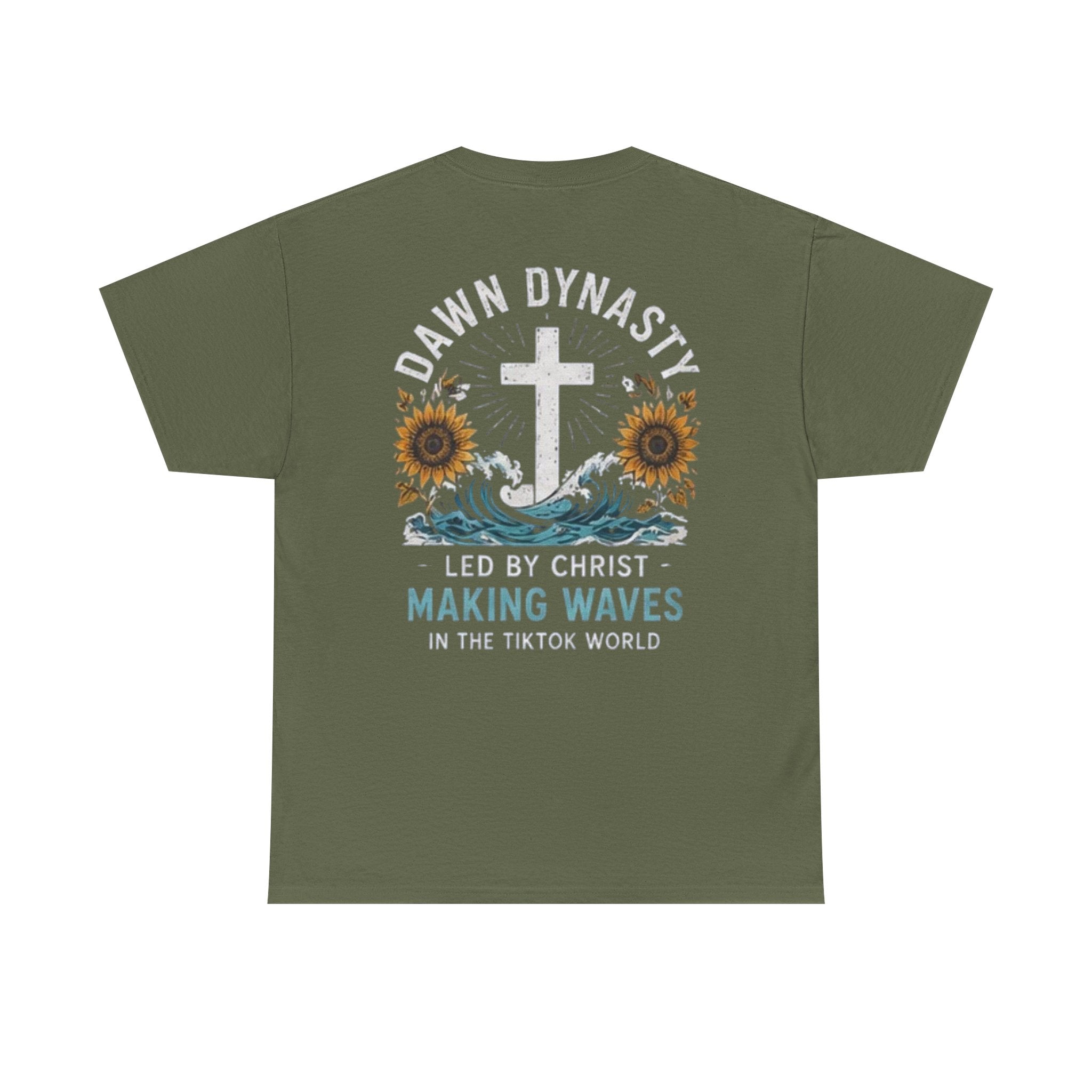 Dawn Dynasty Making Waves Faith Graphic Tee | Christian Creator Shirt